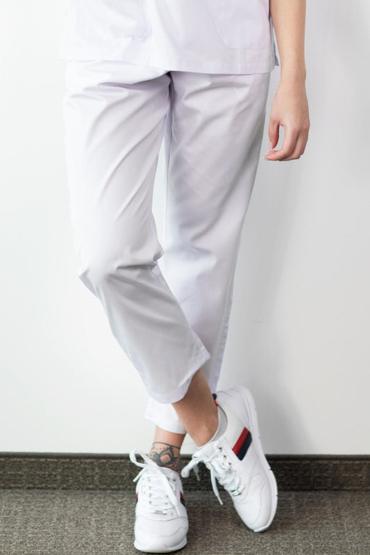 Basicfit - Pantalon de bloc - Unisexe - Blanc