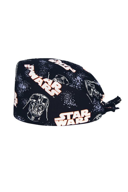 Calot de bloc tissu à motifs – Noir à motif Star wars
