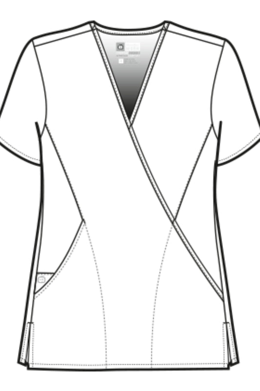 Classicfit - Blouse médicale - Femme - Rouge