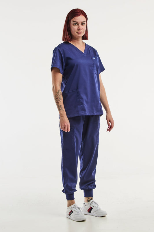 EMMA jogger – Tenue médicale – Femme – Bleu Marine