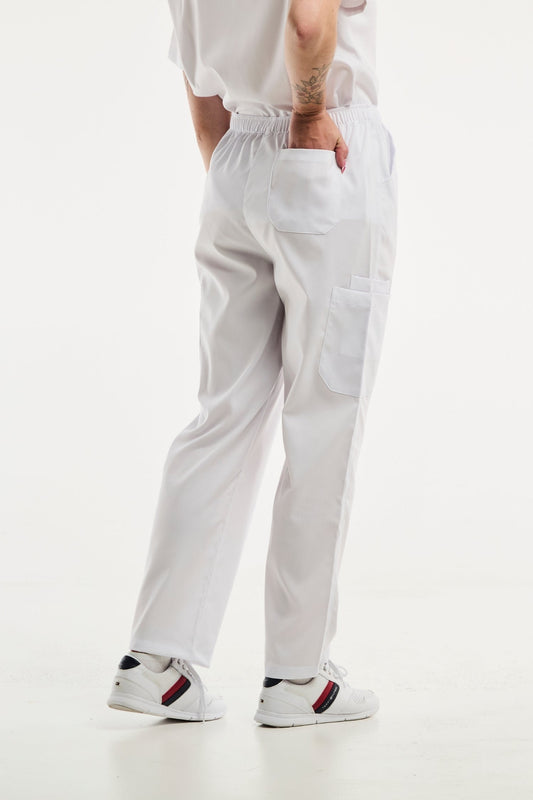 EMMA - Pantalon médical - Femme - Blanc