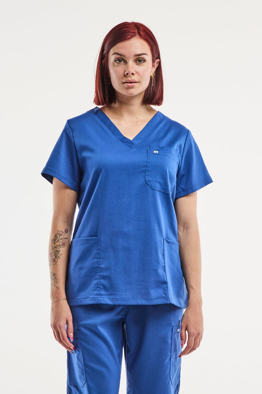 EMMA – Tenue médicale – Femme – Bleu Roi