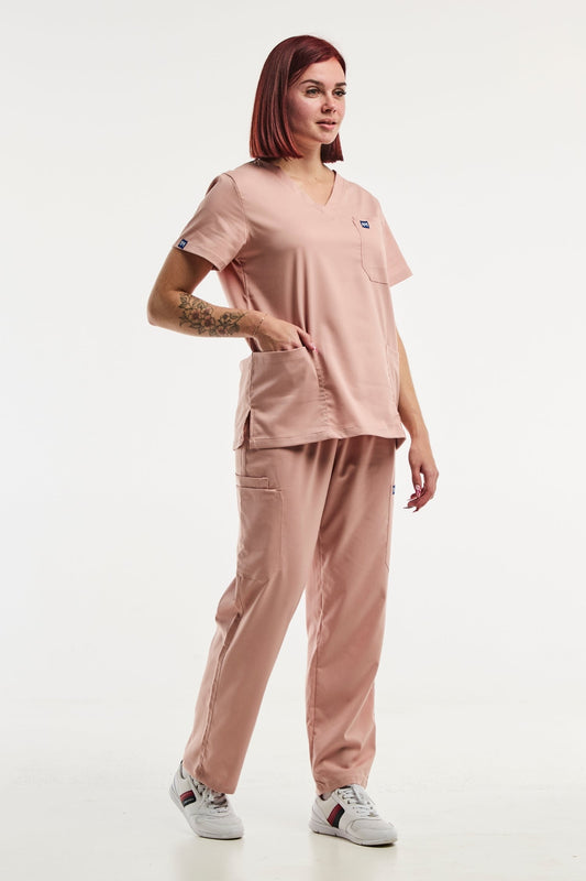 EMMA – Tenue médicale – Femme – Rose Clair