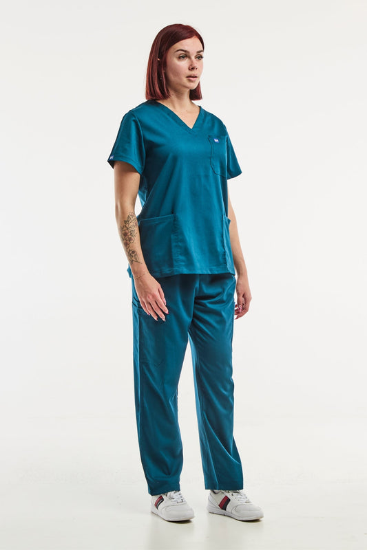 EMMA – Tenue médicale – Femme – Turquoise