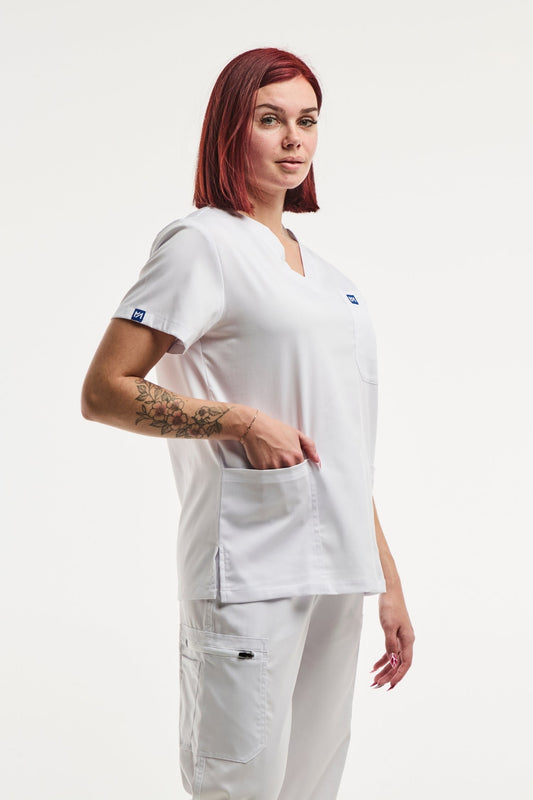 EMMA - Tunique médicale - Femme - Blanc