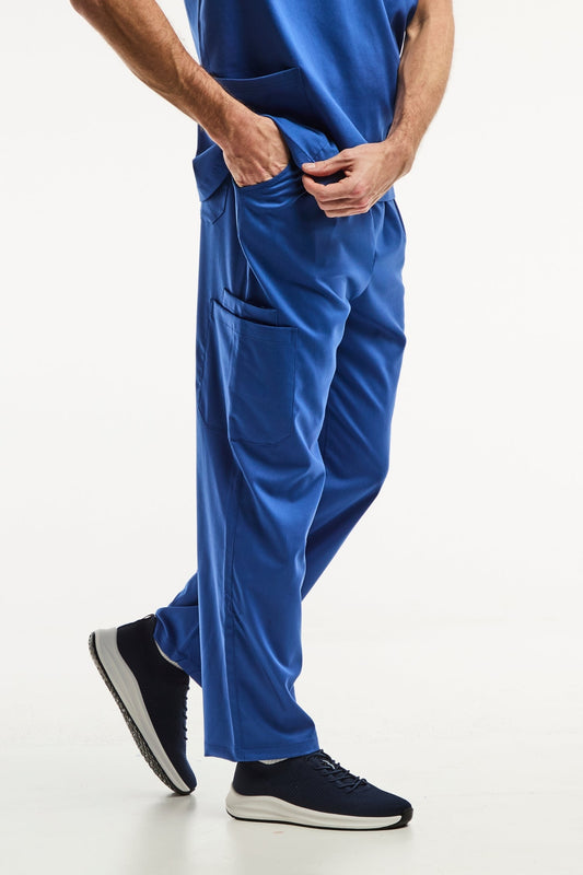 LUCA - Pantalon médical - Homme - Bleu Roi