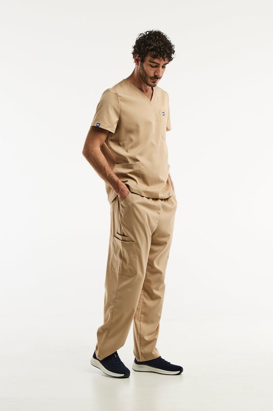 LUCA - Tenue médicale - Homme - Beige
