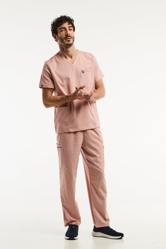 LUCA - Tenue médicale - Homme - Rose Clair