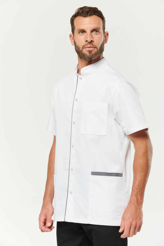 Oscar - Blouse médicale - Homme - Lavage à 60° - Blanc