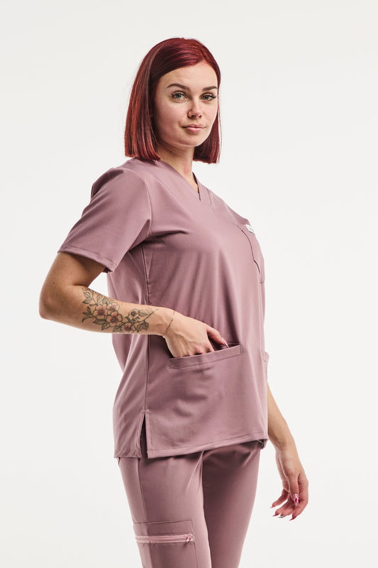 Slimfit – Tunique médicale – Rose