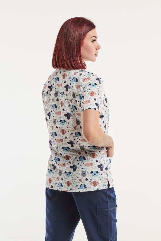 Tunique Médicale Stretch - Femme - Toutou Love