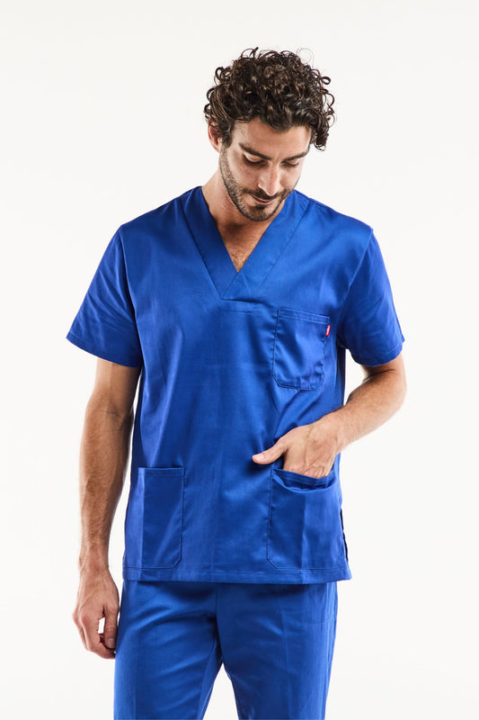 Velilla - Tunique médicale - Unisexe - Bleu outremer