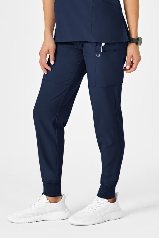 W123 - Pantalon de bloc - Femme - Bleu marine