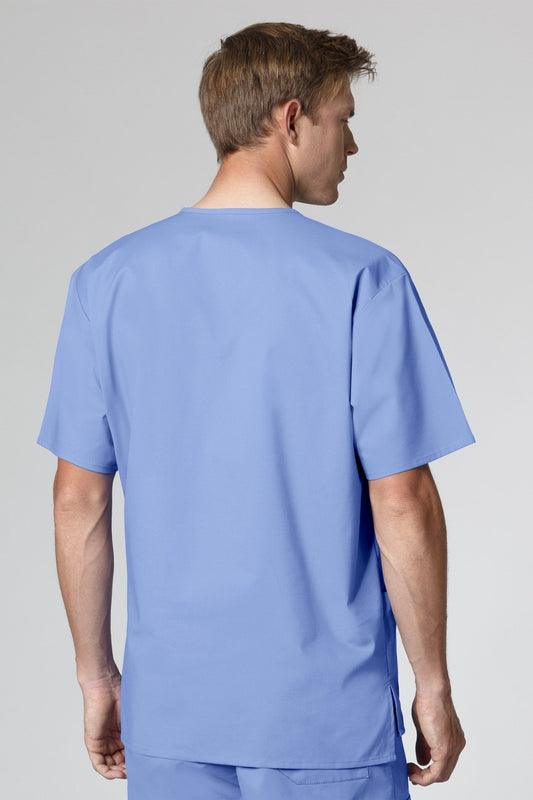 Wonderwork - Blouse médicale - Homme - Bleu ciel