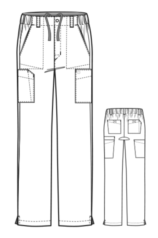 W123 - Pantalon de bloc - Homme - Blanc