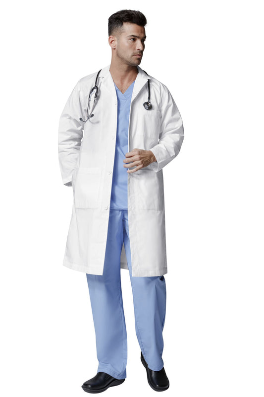 Blouse médicale Homme - Blanche - WONDERLAB®