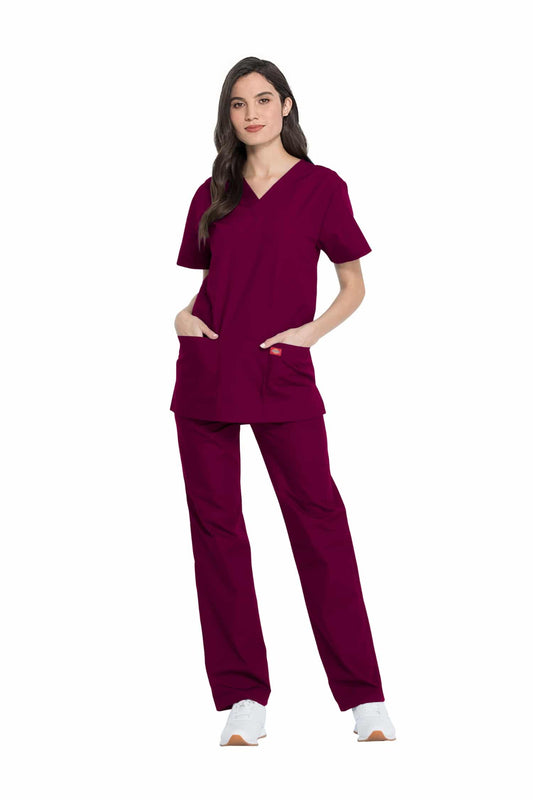 Dickies® - Ensemble Médical - Vin - Unisexe