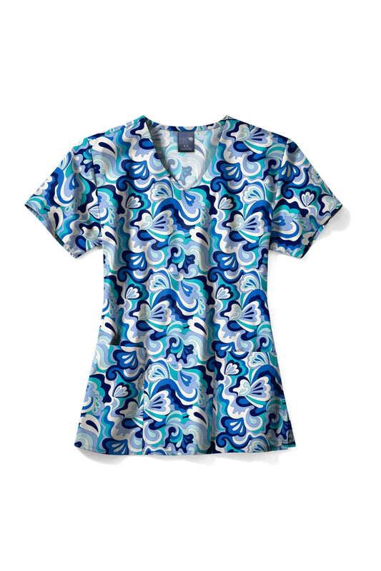 Blouse médicale - Bleu Multicolores