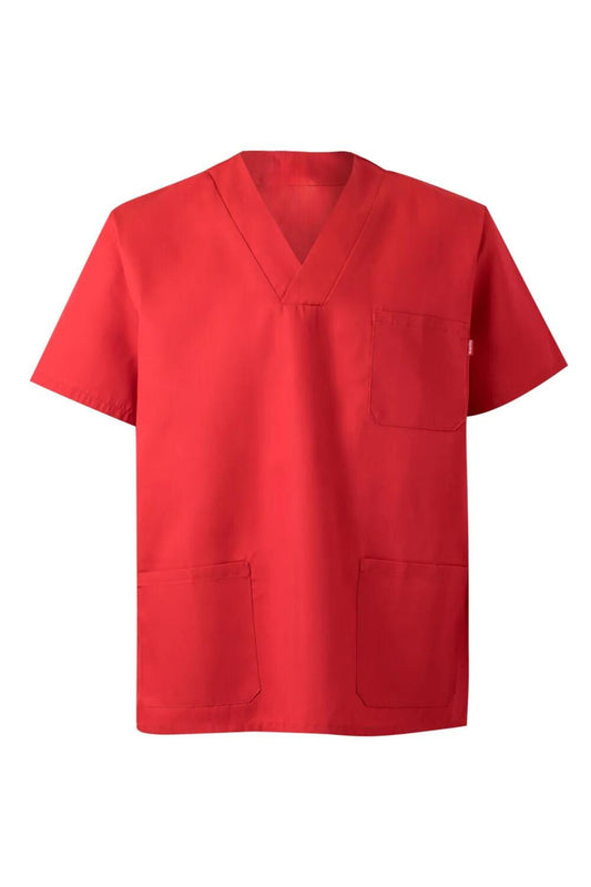 Velilla - Tunique médicale - Unisexe - Rouge