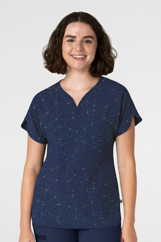 Blouse médicale - Bleu Space