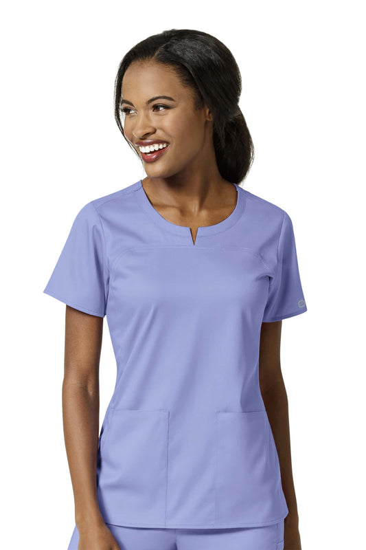 Sierra - Blouse médicale - Femme - Bleu ciel