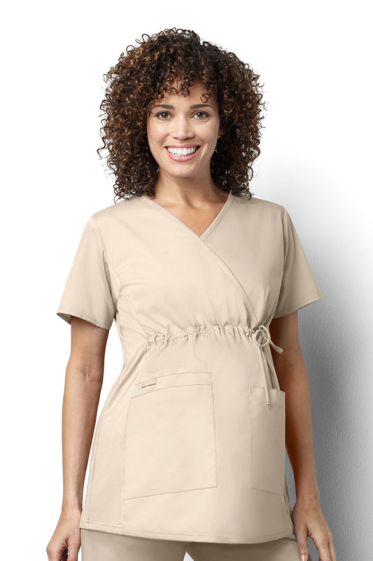 WonderWork - Blouse medicale maternité - Beige
