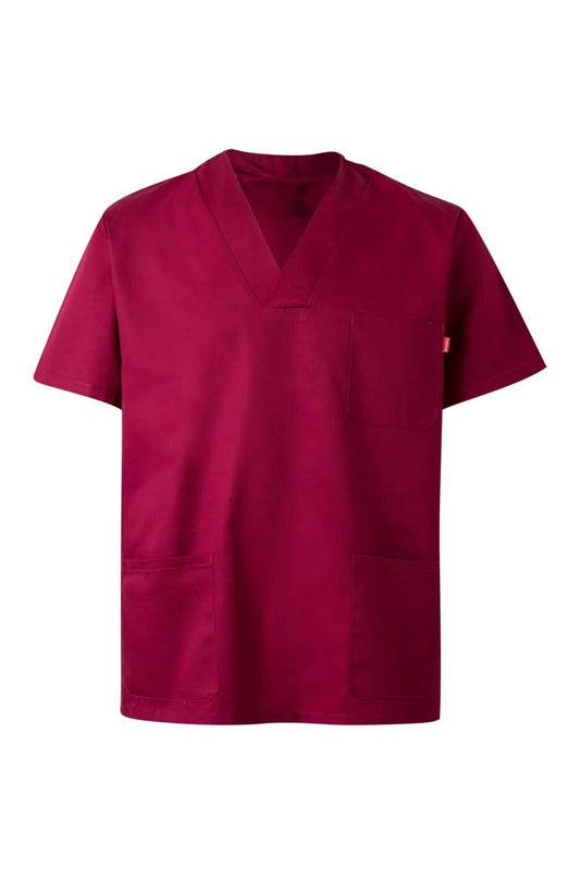 Velilla - Tunique médicale - Unisexe - Bordeaux