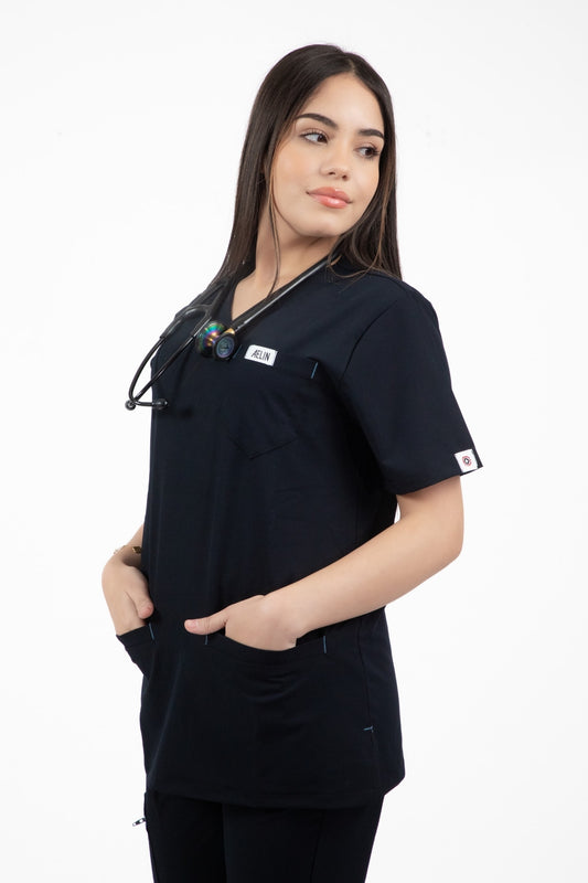 Slimfit NEW – Tunique médicale – Bleu marine