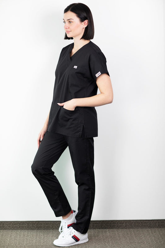 Tunique de bloc opératoire - Noir, Original - Femme