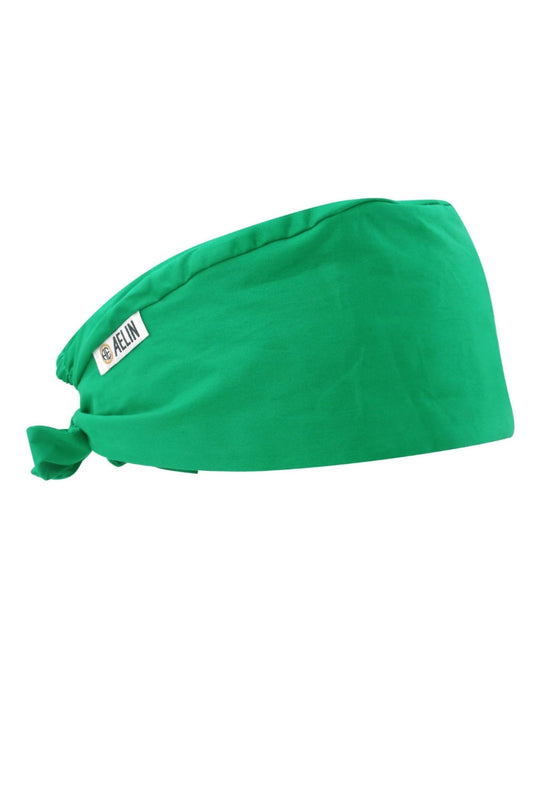 Calot médical –  Vert – Cheveux courts