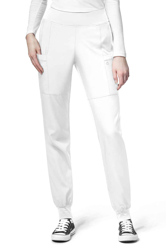 W123 - Pantalon de bloc - Femme - Blanc