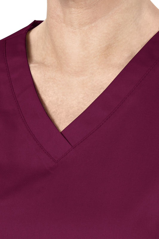 Wonderwork - Blouse médicale - Femme - Bordeaux