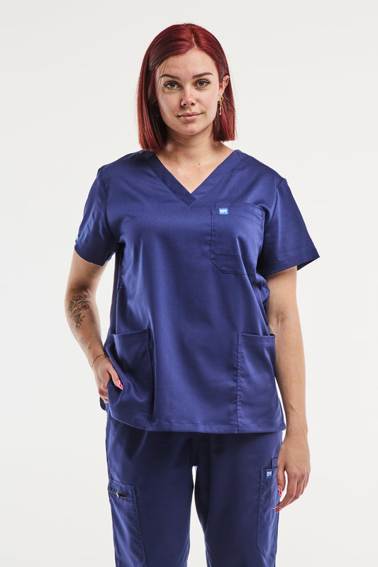 EMMA - Tunique médicale - Femme - Bleu Marine