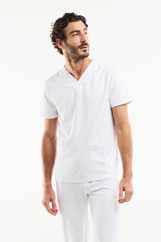 Cherokee® ProTech - Tunique médicale - Homme - Blanc