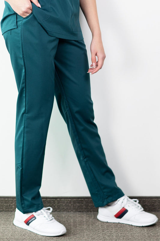 Pantalon médical - vert infini, Confort