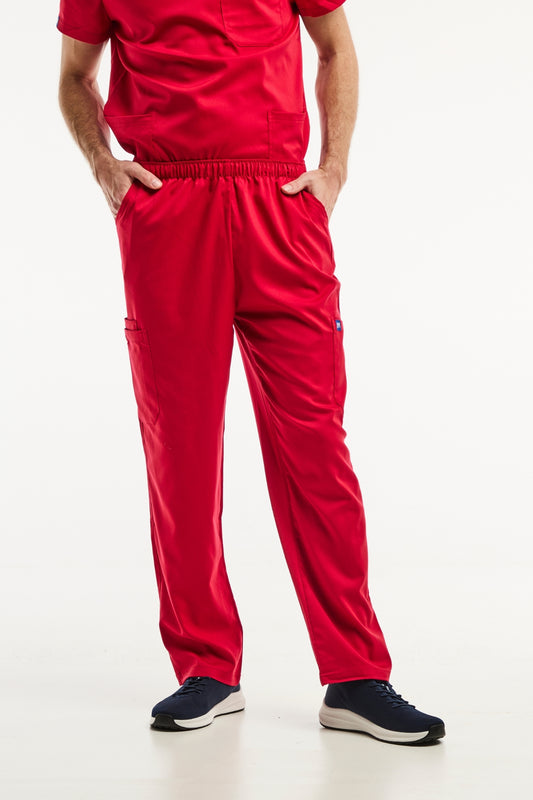LUCA - Pantalon médical - Homme - Rouge