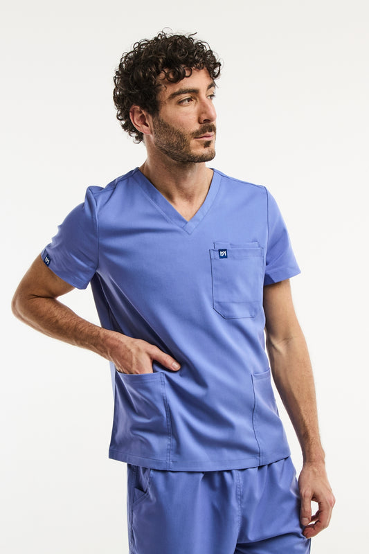 LUCA - Tunique médicale - Homme - Bleu