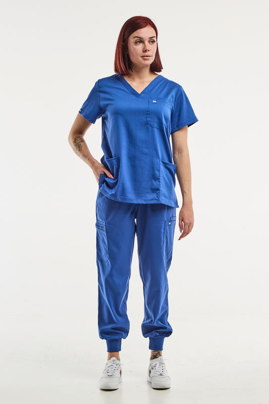 EMMA jogger – Tenue médicale – Femme – Bleu Roi