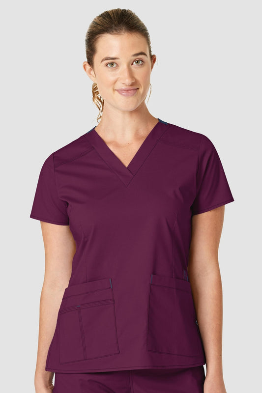 Bella - Blouse médicale - Femme - Bordeaux