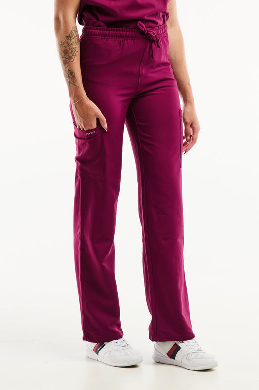 Cherokee® ProTech - Pantalon médical - Femme - Bordeaux