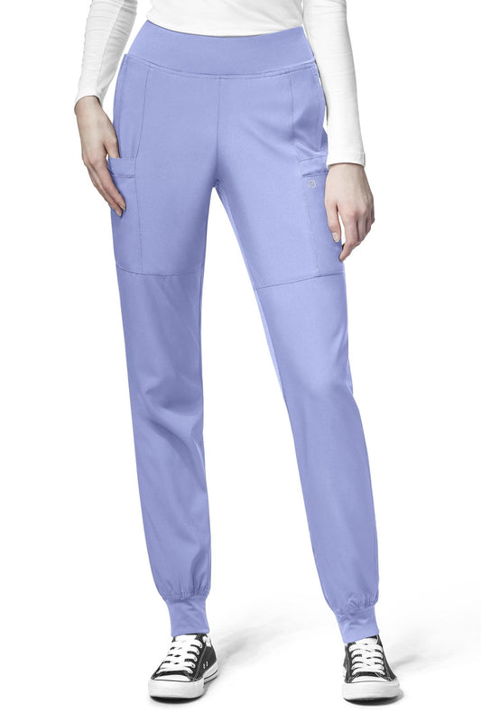 W123 - Pantalon de bloc - Femme - Bleu ciel