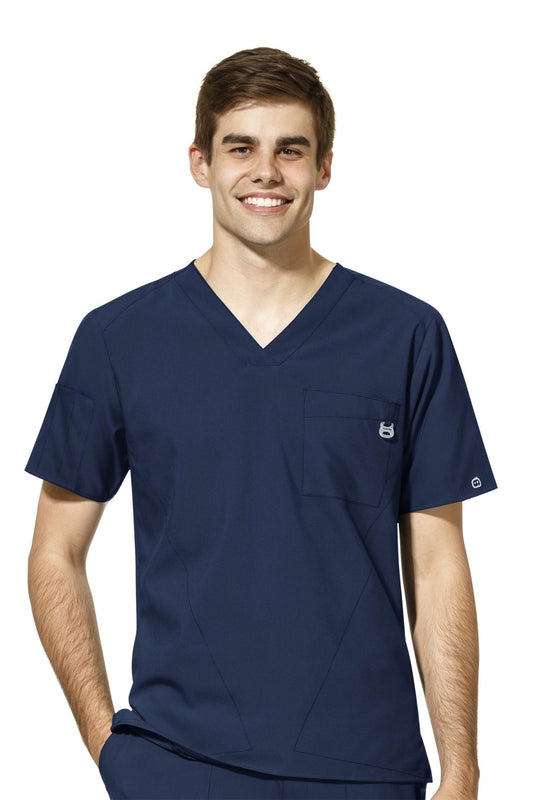 W123 - Blouse médicale - Bleu marine - Homme