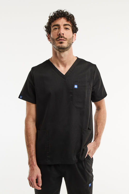 LUCA - Tunique médicale - Homme - Noir