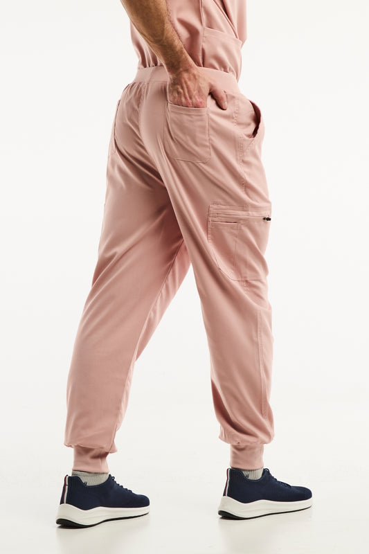 LUCA jogger - Pantalon médical - Homme - Rose Clair