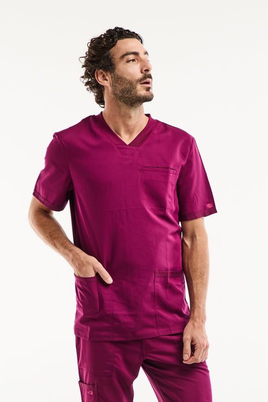 Balance by Dickies® - Tunique médicale - Homme - Bordeaux