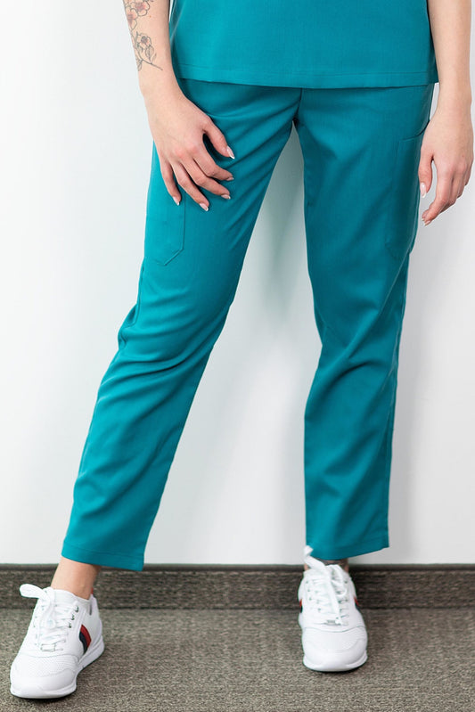 Medfit - Pantalon de bloc - Unisexe - Bleu paon
