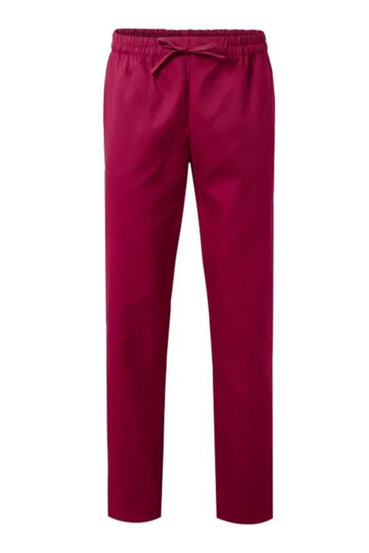 Velilla - Pantalon médical - Unisexe - Bordeaux