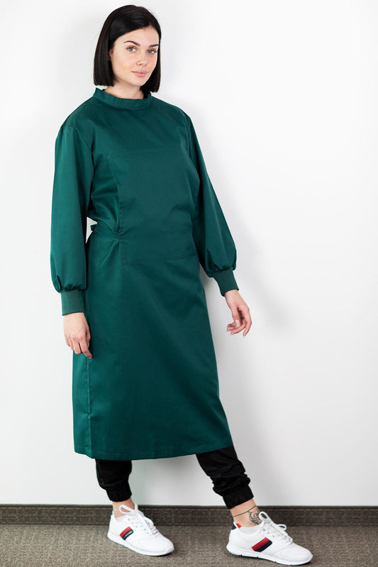Surblouse en tissu lavable - Unisexe  - Vert