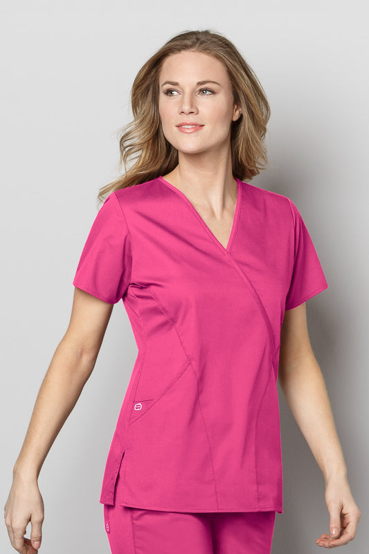 Classicfit - Blouse médicale - Femme - Rose