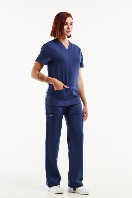 Cherokee® ProTech - Tenue de bloc - Femme - Bleu marine